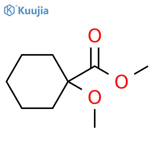 methyl 1-methoxycyclohexane-1-carboxylate structure
