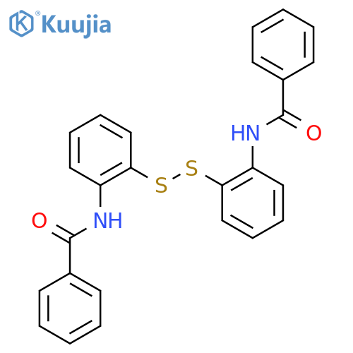 Benzamide, N,N'-(dithiodiphenylene)bis- structure