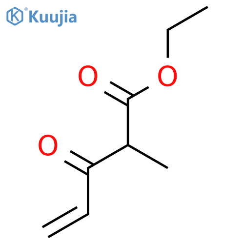 4-PENTENOIC ACID, 2-METHYL-3-OXO-, ETHYL ESTER structure