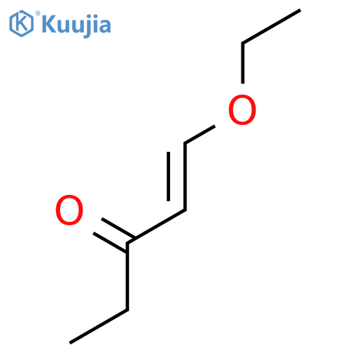 (E)-1-Ethoxy-1-penten-3-one (>90%) structure