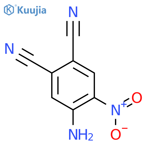 4-Amino-5-nitrophthalonitrile structure