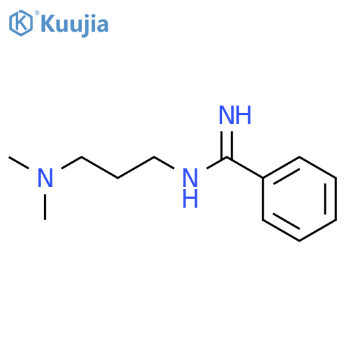 1,3-Propanediamine, N,N-dimethyl-N'-(phenylcarbonimidoyl)- structure