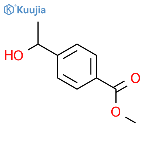 Methyl 4-(1-hydroxyethyl)benzoate structure