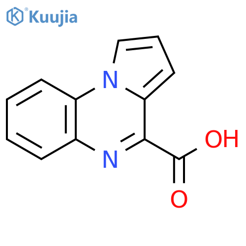 Pyrrolo[1,2-a]quinoxaline-4-carboxylic acid structure