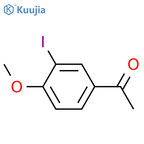 3'-Iodo-4'-methoxyacetophenone structure