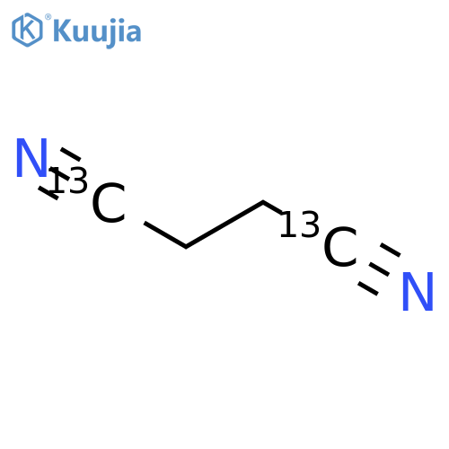 Butanedinitrile-\u200b\u200b13C2 structure
