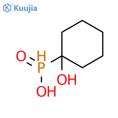 PHOSPHINIC ACID, (1-HYDROXYCYCLOHEXYL)- structure