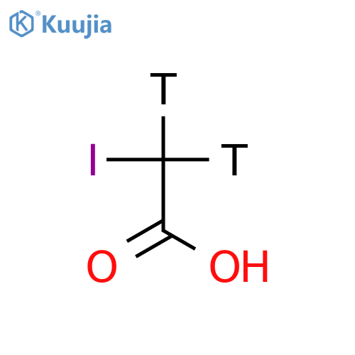 Acetic-t2 acid, iodo-(9CI) structure