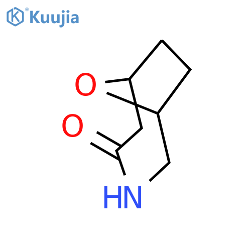 9-Oxa-3-azabicyclo[4.2.1]nonan-4-one structure
