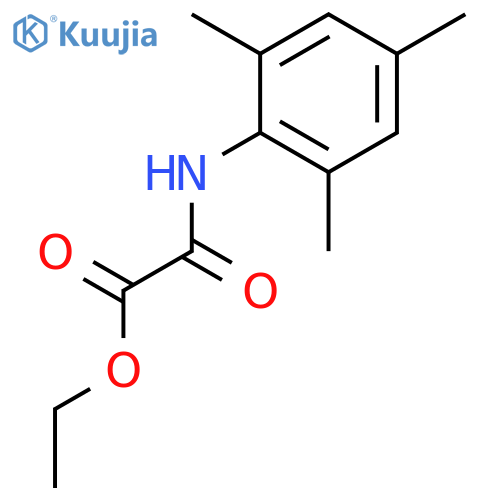 ethyl (2,4,6-trimethylphenyl)carbamoylformate structure