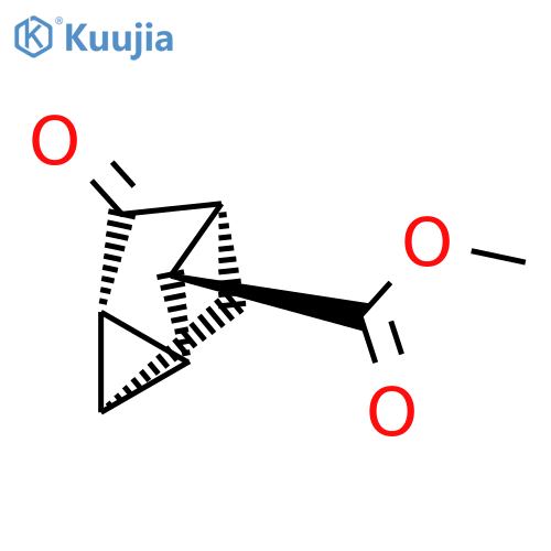 Methyl (1R，2S，3S，4S，6R)-rel-5-Oxotricyclo[2.2.1.02，6]heptane-3-carboxylate structure