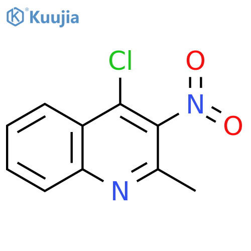 4-chloro-2-methyl-3-nitroquinoline structure