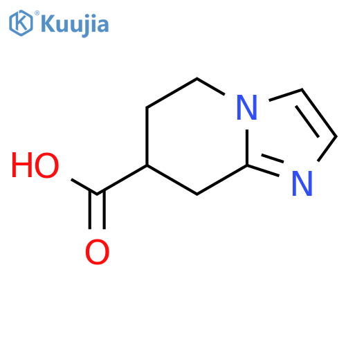 5H,6H,7H,8H-imidazo[1,2-a]pyridine-7-carboxylic acid structure