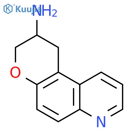 1H,2H,3H-pyrano3,2-fquinolin-2-amine structure