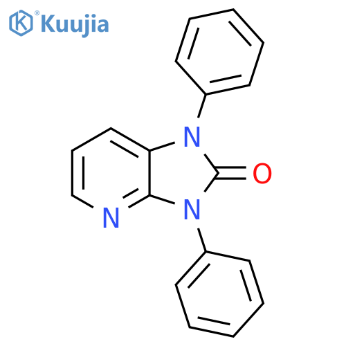 2H-Imidazo[4,5-b]pyridin-2-one, 1,3-dihydro-1,3-diphenyl- structure