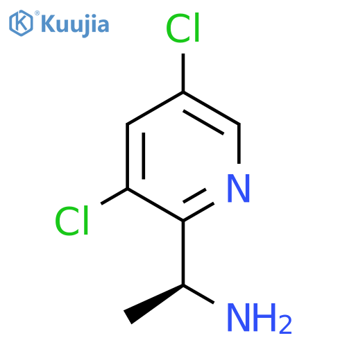 (1S)-1-(3,5-dichloropyridin-2-yl)ethan-1-amine structure