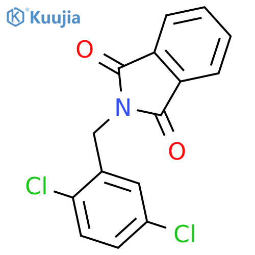 1H-ISOINDOLE-1,3(2H)-DIONE, 2-[(2,5-DICHLOROPHENYL)METHYL]- structure