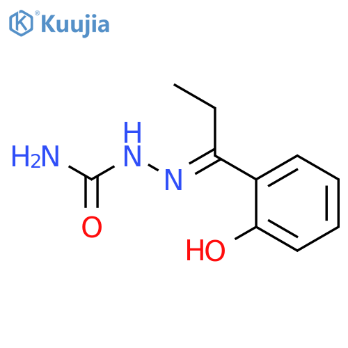 HYDRAZINECARBOXAMIDE, 2-[1-(2-HYDROXYPHENYL)PROPYLIDENE]- structure