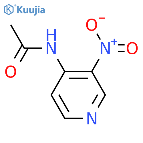 Acetamide,N-(3-nitro-4-pyridinyl)- structure