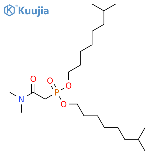 PHOSPHONIC ACID, [2-(DIMETHYLAMINO)-2-OXOETHYL]-, DIISONONYL ESTER structure