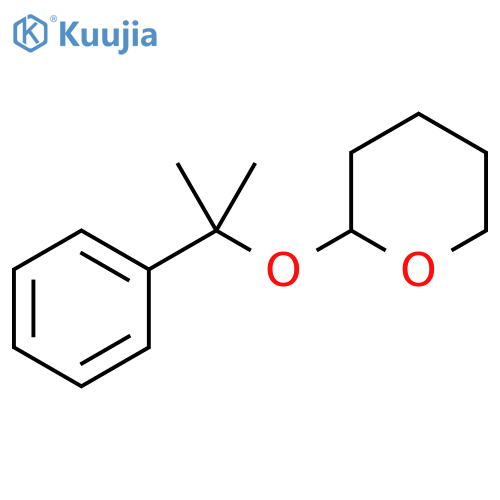 2H-Pyran, tetrahydro-2-(1-methyl-1-phenylethoxy)- structure