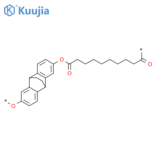 POLY[OXY(9,10-DIHYDRO-9,10-ETHANOANTHRACENE-2,6-DIYL)OXY(1,10-DIOXO-1,10-DECANEDIYL)] structure