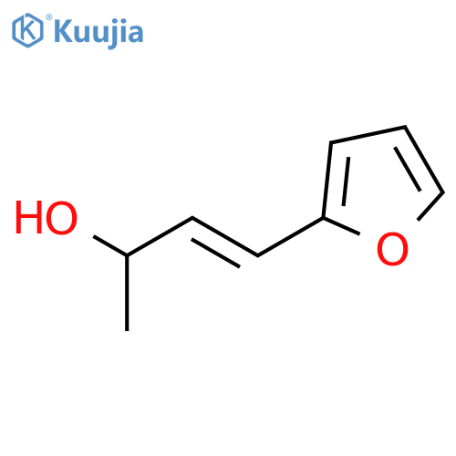 3-Buten-2-ol, 4-(2-furanyl)-, (E)- structure