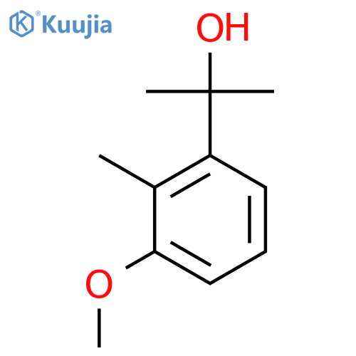 2-(3-Methoxy-2-methyl-phenyl)-propan-2-ol structure