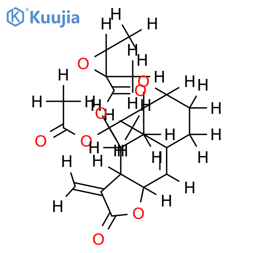 Tithifolin epoxyangelate, 14-acetoxy structure