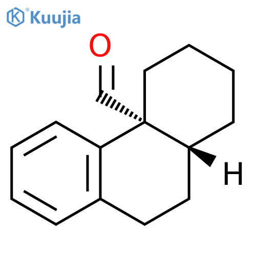 4a(2H)-Phenanthrenecarboxaldehyde, 1,3,4,9,10,10a-hexahydro-, (4aR,10aR)-rel- structure