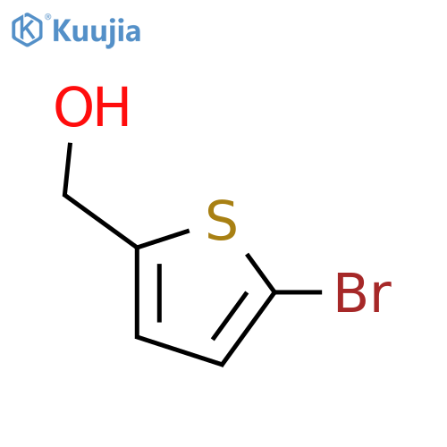 (5-bromothiophen-2-yl)methanol structure