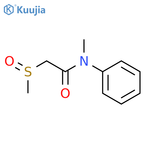 ACETAMIDE, N-METHYL-2-(METHYLSULFINYL)-N-PHENYL- structure