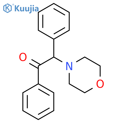 2-morpholin-4-yl-1,2-diphenylethanone structure