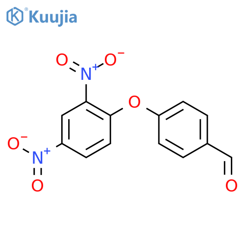 4-(2,4-Dinitrophenoxy)benzaldehyde structure