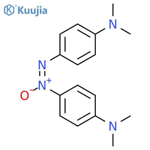 Benzenamine, 4,4'-azoxybis[N,N-dimethyl- structure