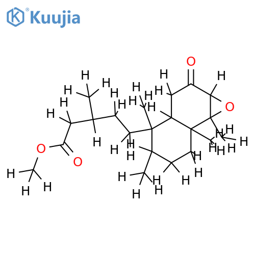 methyl-2-oxo-3beta,4beta-epoxy-neo-clerodan-15-oate structure