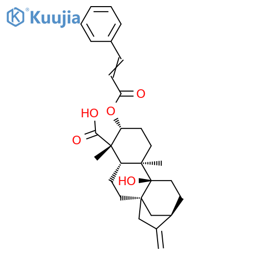 3α-CinnaMoyloxypterokaurene L3 structure