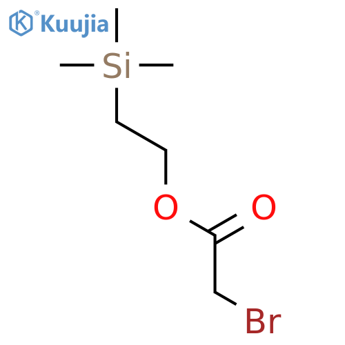 Acetic acid, bromo-, 2-(trimethylsilyl)ethyl ester structure