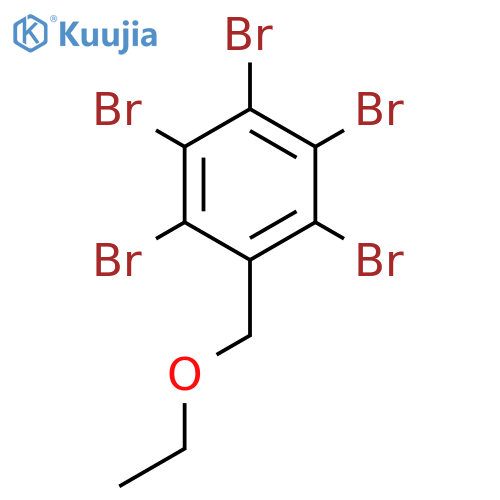Benzene, pentabromo(ethoxymethyl)- structure