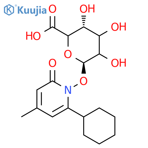 Ciclopirox b-D-Glucuronide structure