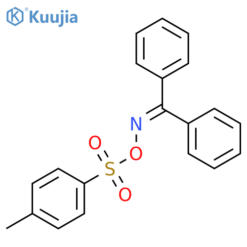 METHANONE, DIPHENYL-, O-[(4-METHYLPHENYL)SULFONYL]OXIME structure