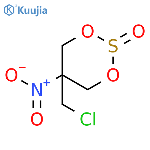 1,3,2-Dioxathiane, 5-(chloromethyl)-5-nitro-, 2-oxide structure