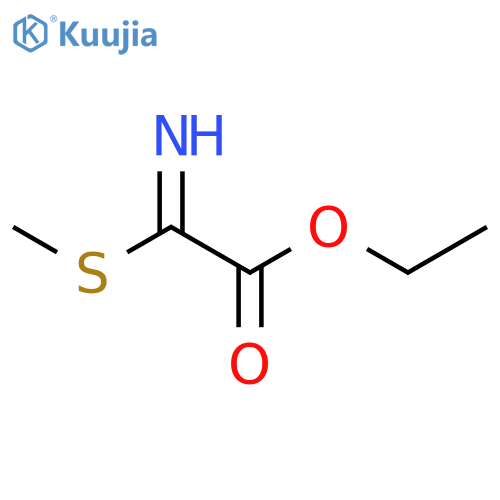 Imino(methylthio)acetic Acid Ethyl Ester structure