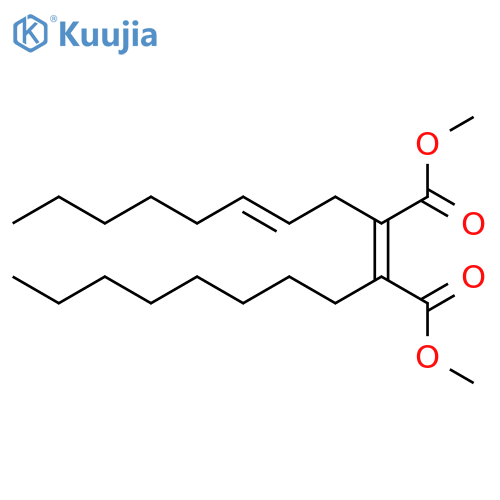 2-Butenedioic acid, 2-(2-octenyl)-3-octyl-, dimethyl ester, (2Z)- structure