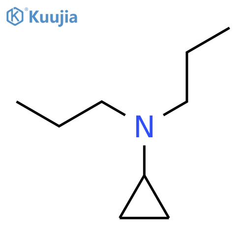 Cyclopropanamine,N,N-dipropyl- structure
