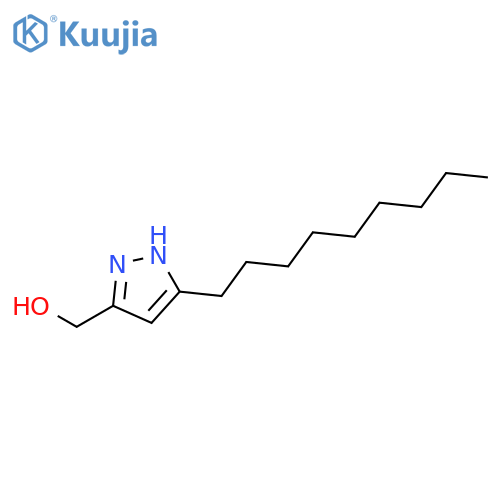 1H-PYRAZOLE-3-METHANOL, 5-NONYL- structure