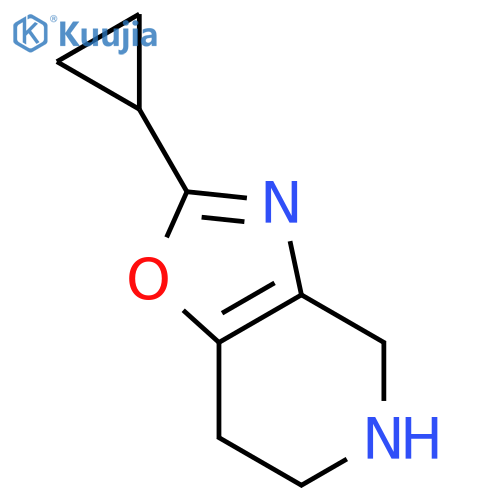 2-Cyclopropyl-4,5,6,7-tetrahydrooxazolo[4,5-c]pyridine structure