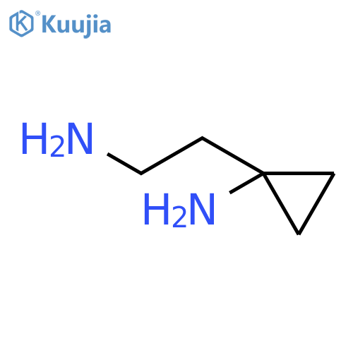 1-(2-aminoethyl)cyclopropan-1-amine structure