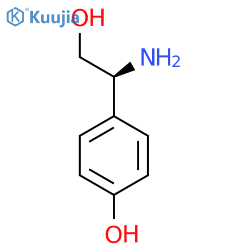 4-(1S)-1-amino-2-hydroxyethylphenol structure