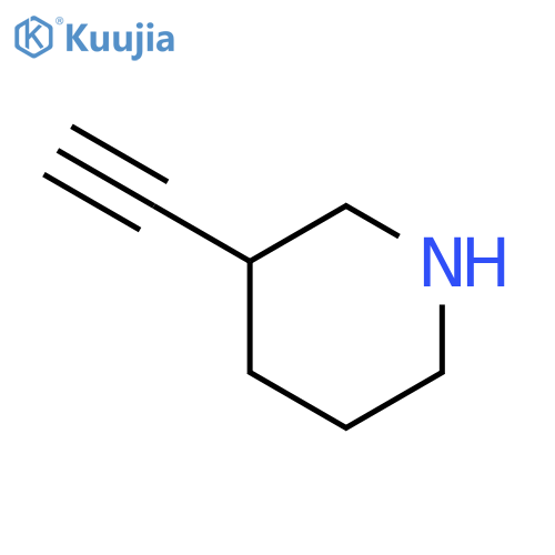 3-Ethynylpiperidine structure